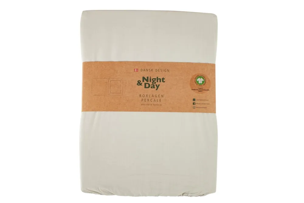 Night and Day Percale Boxlagen, , 90x200 cm- Lagner