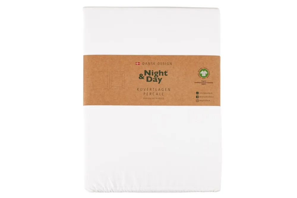 Night and Day Percale Kuvertlagen, , 180x210 cm- Lagner