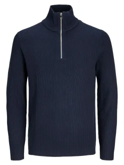Sale Perfect Half Zip Striktrøje, , L Strik