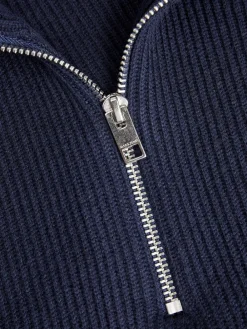 Sale Perfect Half Zip Striktrøje, , L Strik