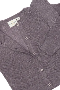 New Perle Glitter Knit Cardigan, , 110 cm Børn Cardigans