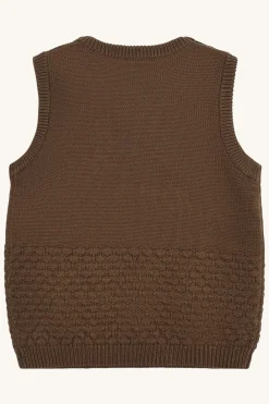New Perry Vest, , 92 cm Børn Strik & Sweatshirts