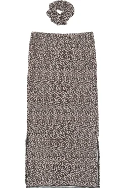 Clearance Pet Long Pleat Nederdel, , 134-140 Børn Nederdele & Shorts