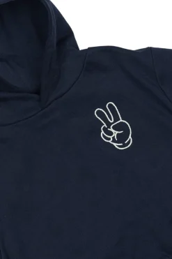 THE NEW Petey Hættetrøje, , 104 cm-Børn Strik & Sweatshirts