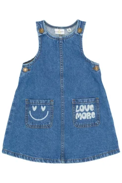 Sale Pida Denim Kjole, , 98 cm Børn Kjoler