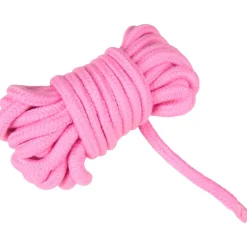 Baseks Pink Fluffy Bondagesæt- Sexlegetøj
