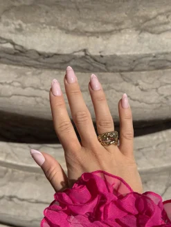 DUFFBEAUTY Pink Wave Press-On Kunstige Negle- Negle