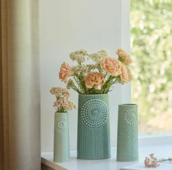 New Pipanella Dot Oval Vase, Vaser & Urtepotteskjulere