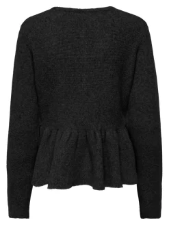 Piruet Peplum Cardigan, , XS Dame Cardigans