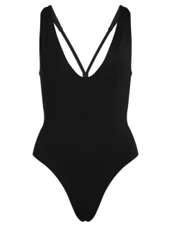 Clearance Plunge Badedragt, , XL Dame Badetøj