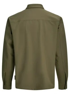 Jack&Jones Point Commute Travel Overshirt, , XXL- Overshirts