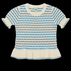 Online Pointelle Bluse, , 130 cm Børn Bluser