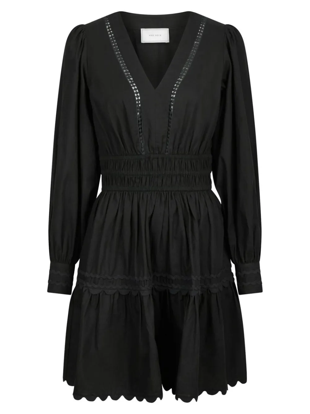 Neo Noir Polaris C Poplin Kjole, , 34-Dame Kjoler