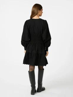 Neo Noir Polaris C Poplin Kjole, , 34-Dame Kjoler