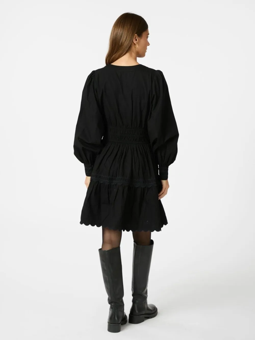 Neo Noir Polaris C Poplin Kjole, , 34-Dame Kjoler