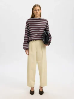 Selected Women Polly Boatneck T-shirt, , S-Dame T-Shirts & Toppe