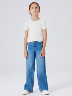 Hot Polly X-Wide Jeans, , 152 cm Børn Jeans