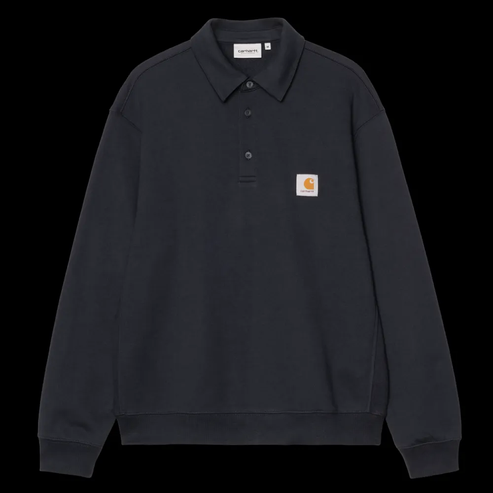 Carhartt WIP Polo Sweatshirt, , XS- Sweatshirts & Trøjer