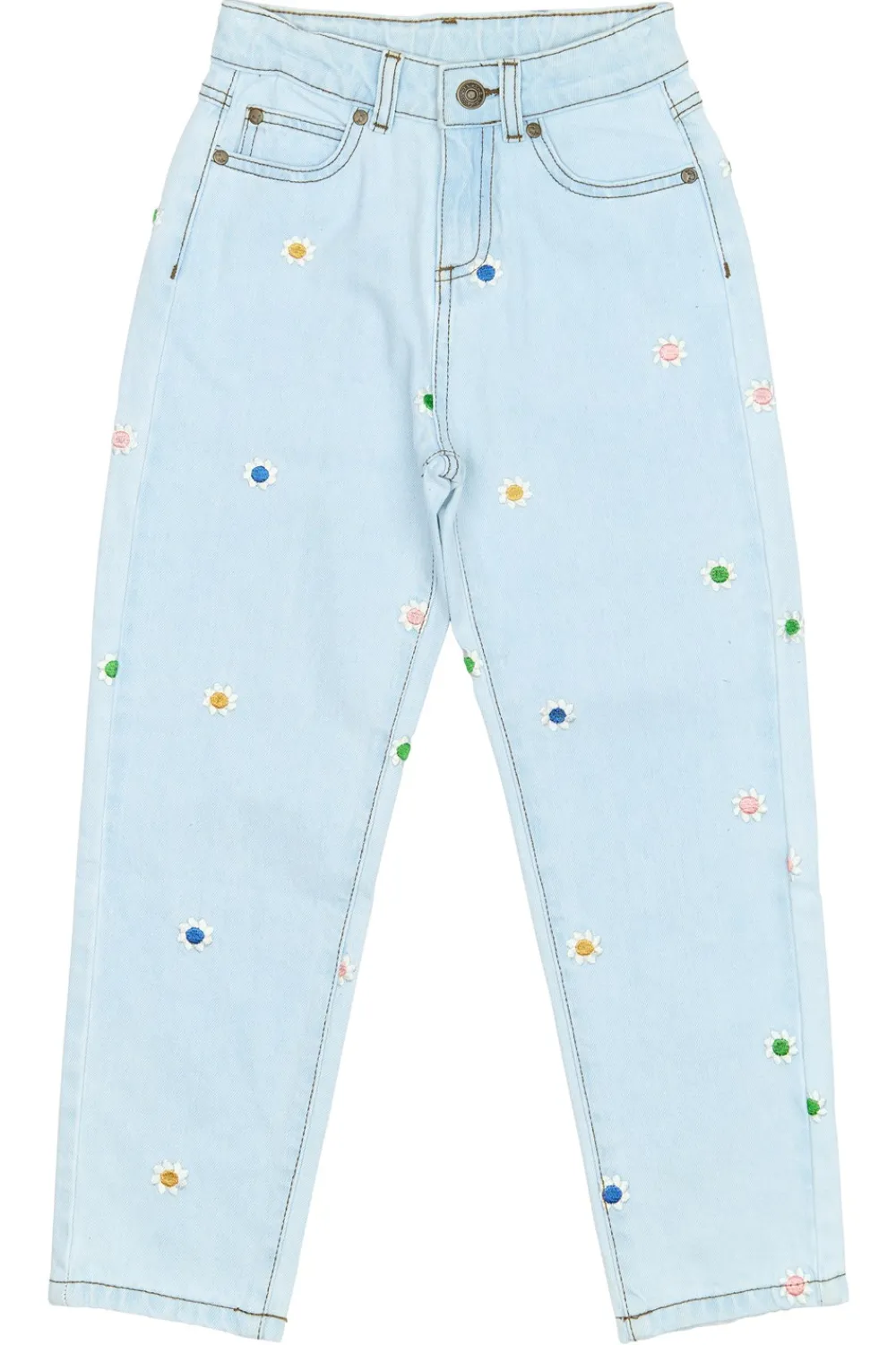 THE NEW Porscha Mom Fit Jeans, , 110-116 cm-Børn Jeans