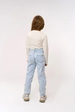 THE NEW Porscha Mom Fit Jeans, , 110-116 cm-Børn Jeans