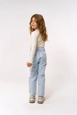 THE NEW Porscha Mom Fit Jeans, , 110-116 cm-Børn Jeans