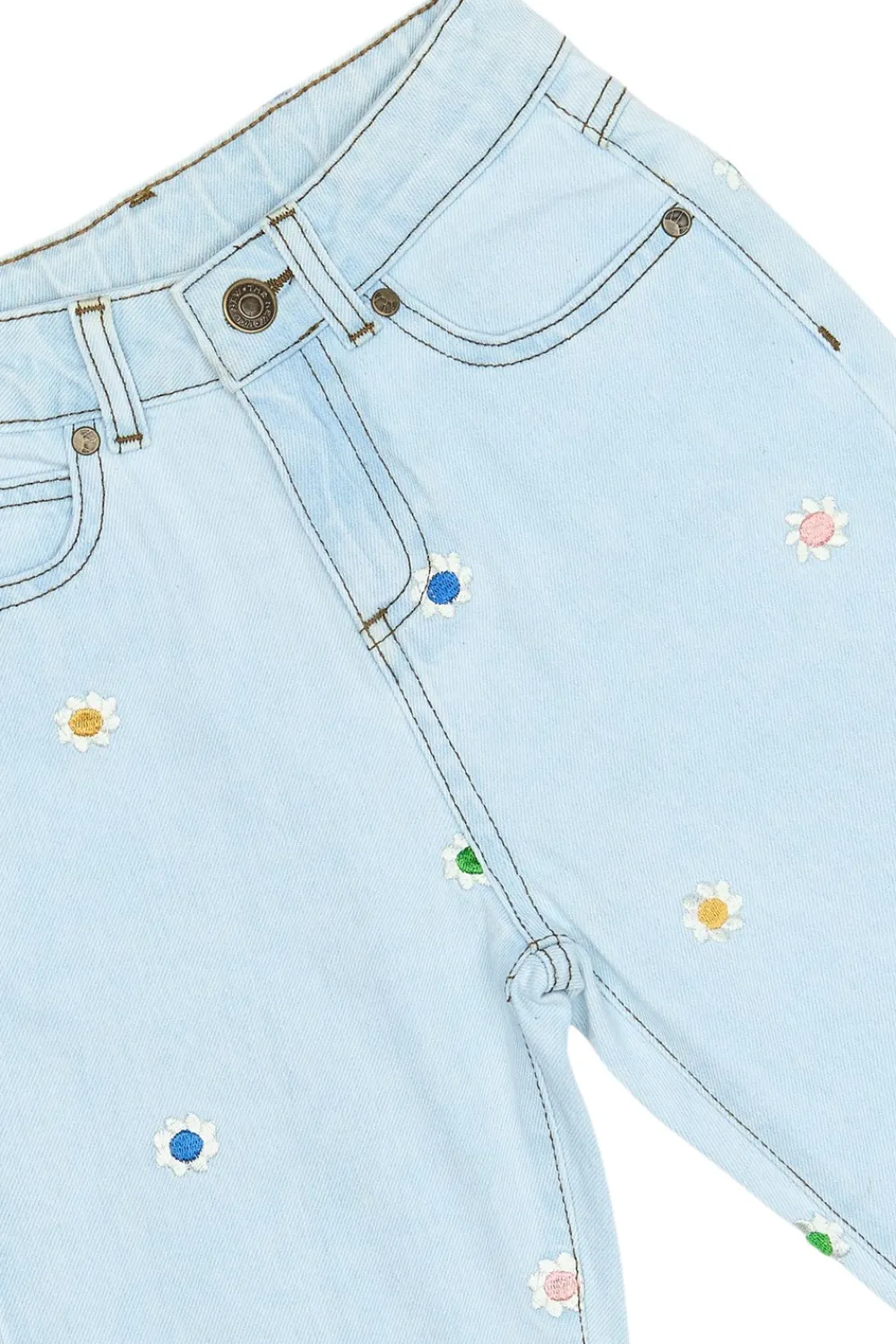 THE NEW Porscha Mom Fit Jeans, , 110-116 cm-Børn Jeans