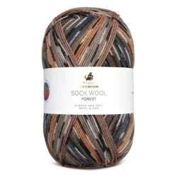 Mayflower Premium Sock Wool Forest Garn, 100 g- Garn