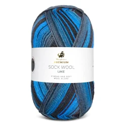 Mayflower Premium Sock Wool Lake Garn, , 100 g- Garn