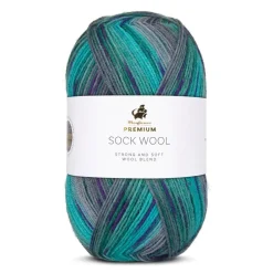 Clearance Premium Sock Wool Mountain Garn, , 100 g Garn