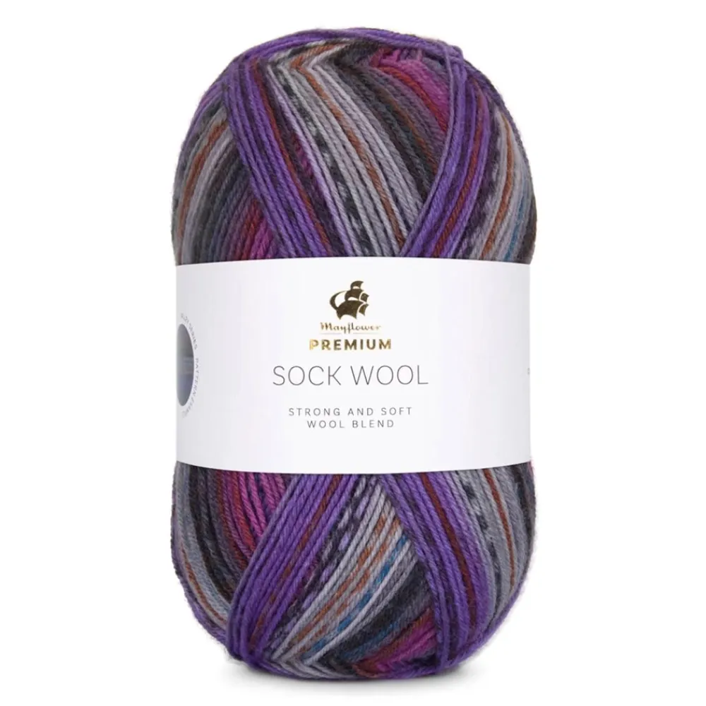 Mayflower Premium Sock Wool Valley Garn, , 100 g- Garn