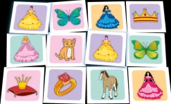 New Prinsesse Memo Huskespil Børn Spil & Puslespil
