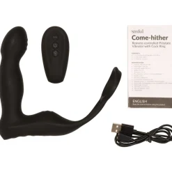 Sinful Prostata Vibrator Med Penisring- Sexlegetøj