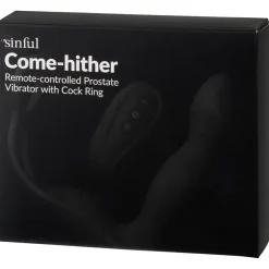 Sinful Prostata Vibrator Med Penisring- Sexlegetøj