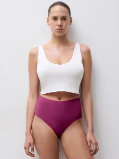 Pulpies Cheeky Højtaljede Trusser, , M/L Dame Lingeri