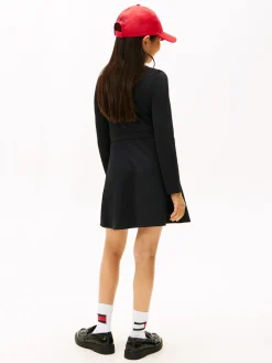 Tommy Hilfiger Punto Skater Kjole, , 152 cm-Børn Kjoler
