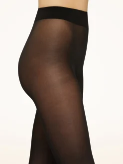 New Pure Shimmer Strømpebukser, , XL Dame Strømper