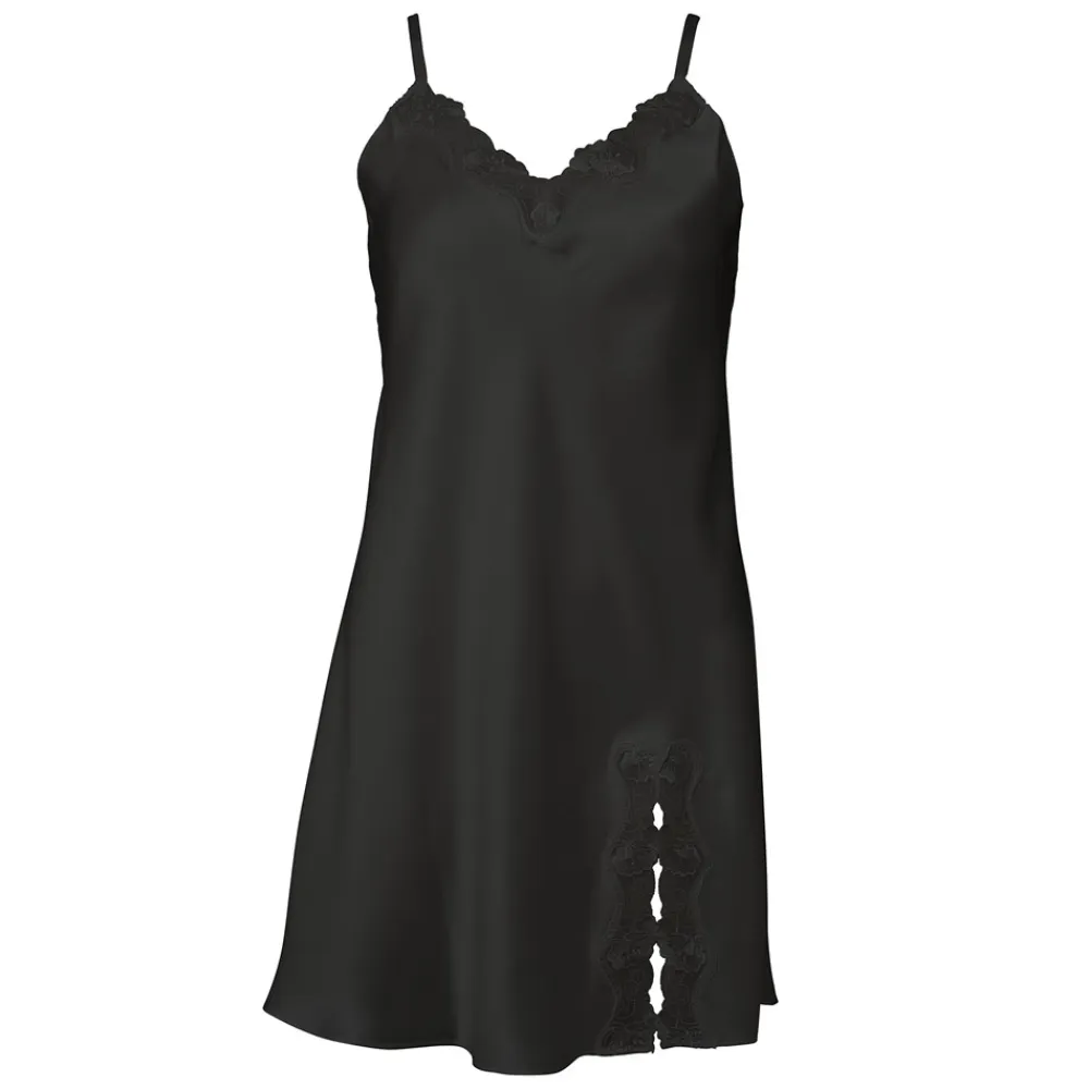 Lady Avenue Pure Silk Natkjole, , M-Dame Loungewear|Lingeri