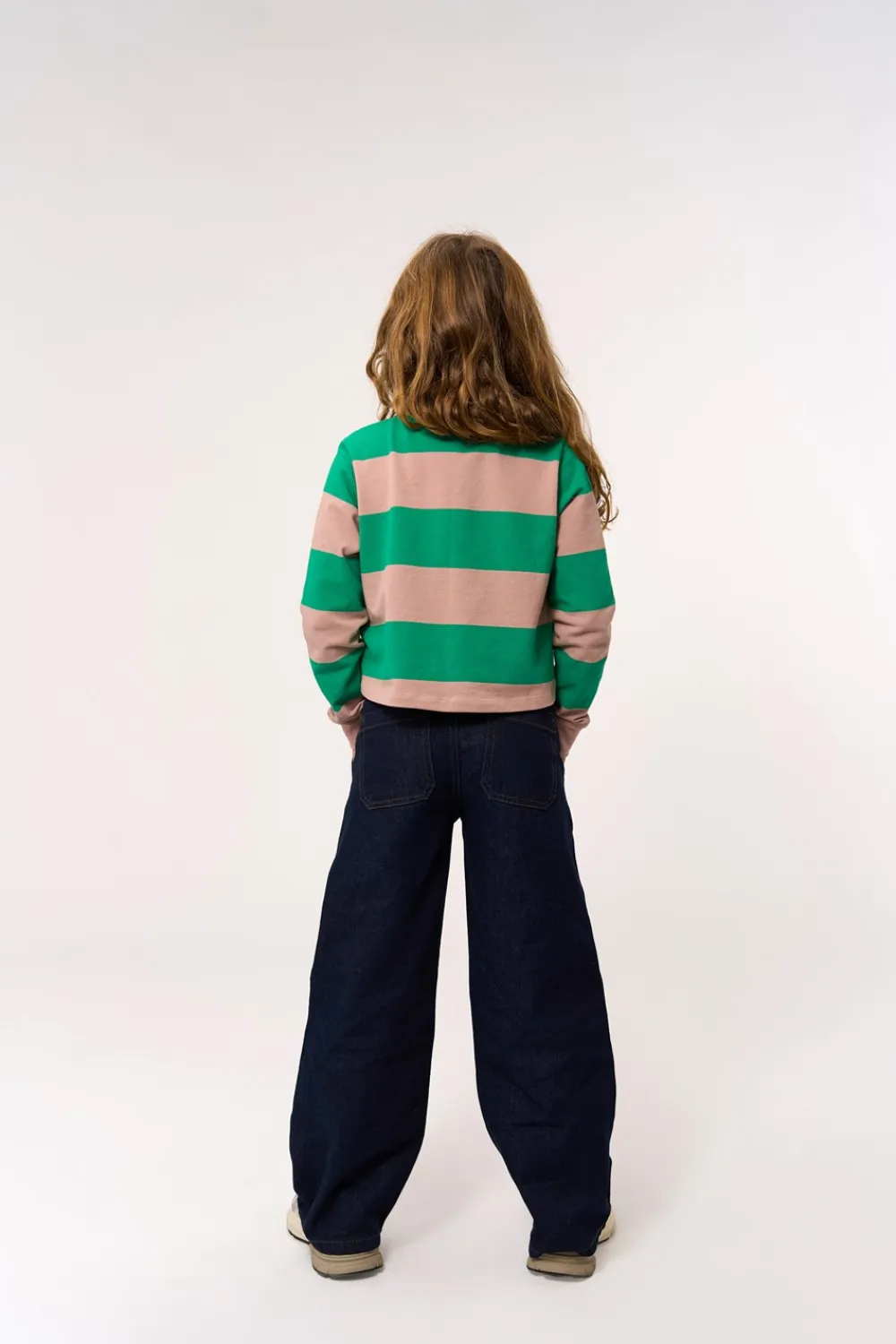 Outlet Pydia Wide Jeans, , 110-116 cm Børn Jeans