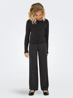 KIDS ONLY Queen Glitter Bluse, , 158-164 cm-Børn Bluser