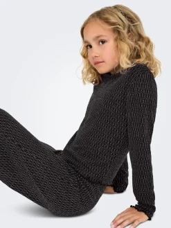 KIDS ONLY Queen Glitter Bluse, , 158-164 cm-Børn Bluser