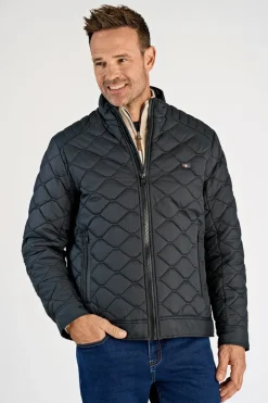 Bison Quilted Biker Jakke, , XL- Jakker & Frakker