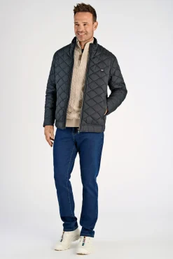 Bison Quilted Biker Jakke, , XL- Jakker & Frakker