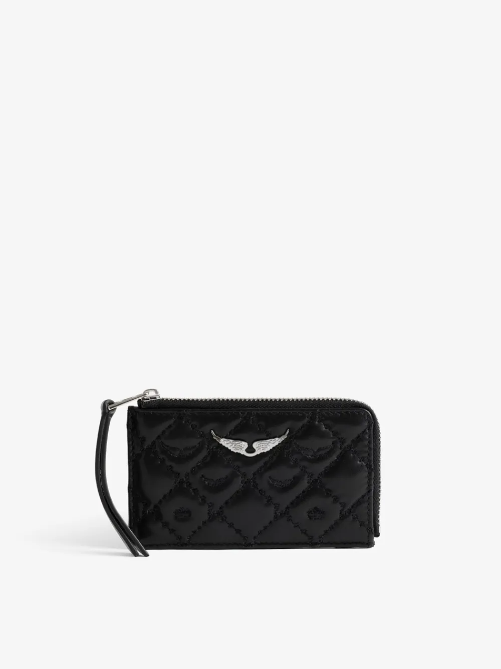 Zadig & Voltaire Quilted Monogram Kortholder,-Dame Punge