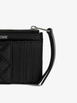 Zadig & Voltaire Quilted Monogram Kortholder,-Dame Punge