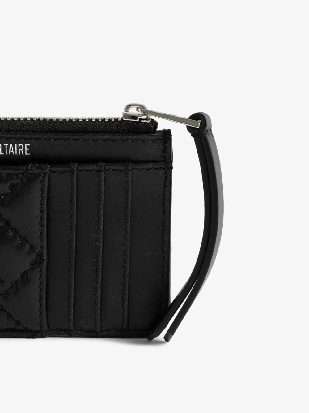 Zadig & Voltaire Quilted Monogram Kortholder,-Dame Punge