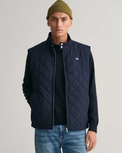 GANT Quiltet Windcheater Vest, , L- Jakker & Frakker