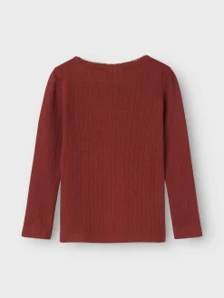 Lil' Atelier Rachel Langærmet T-shirt, , 116 cm-Børn T-Shirts & Toppe