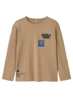 Clearance Ramla Langærmet T-shirt, , 146-152 cm Børn T-Shirts & Toppe