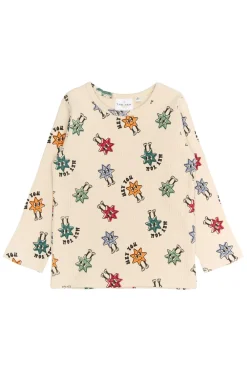 Raul Rib Bluse, , 98 cm Børn T-Shirts & Toppe