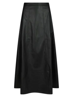 Neo Noir Raya Faux Leather Nederdel, , 38-Dame Nederdele
